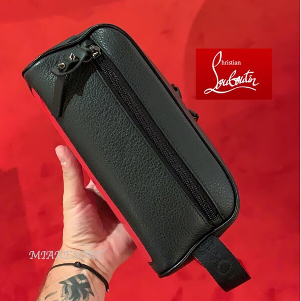 ★クリスチャン ルブタン 偽物★ディオール louboutin Blaster★ポーチ★レザー 1205142CM53